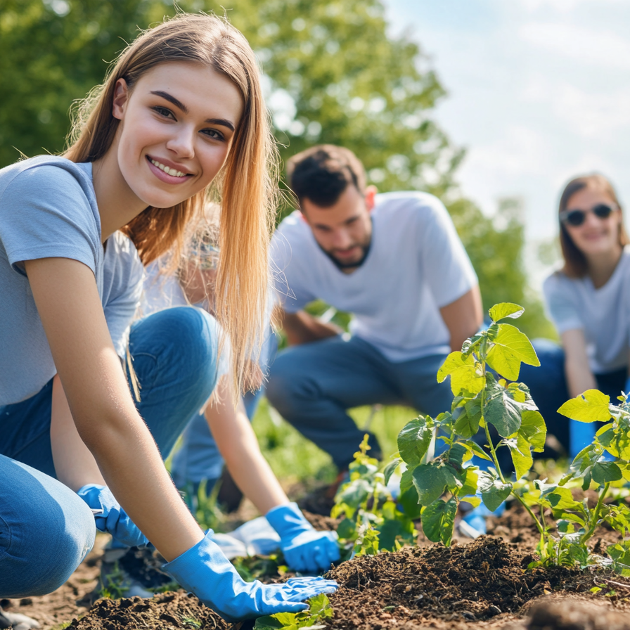 Initiative communautaire pour un potager local en Belgique