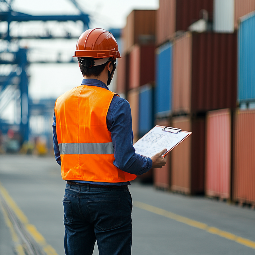 Entrepôt moderne de logistique pour import-export en Belgique